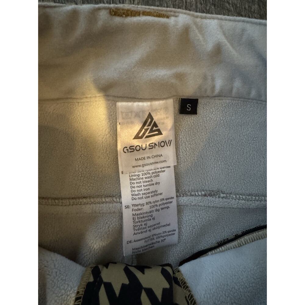 GSOU SNOW Womens Ski Pants Small Insulated Waterproof Snowboard NWT - Picture 7 of 8